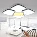 Produktbild Natsen® 84W LED Deckenlampe Modern Deckenleuchten 3 Stufen dimmbar mit Fernbedienung