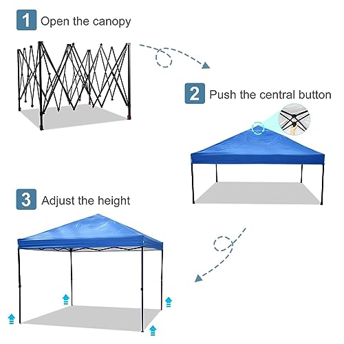 Image of HOTEEL Pop Up Canopy 10x12 Party Tent
