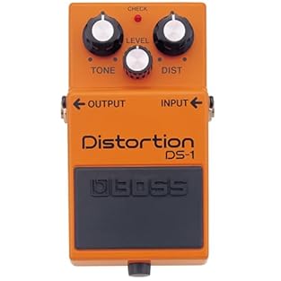 Legendary distortion used by guitarists everywhere since 1978. BOSS’s first distortion pedal defined a bold new sound, delivering hard-edged attack and smooth sustain that’s been a staple of players for generations. The classic DS-1 tone is behind th...