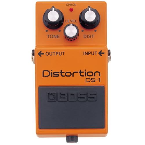 BOSS DS-1 Distortion | Compact Distortion Pedal | The Benchmark in Guitar Distortion | Hard-edged...