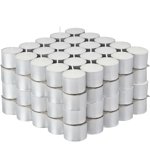 Ein Sof Wax Tealight Candles, 7 Hour Burn Time, 20 Grams Paraffin Wax, No Residue, Smokeless, No Smell Tea Light Candle (White, Set of 100) (B0DJC9Q7H9) Amazon Price History, Amazon Price Tracker