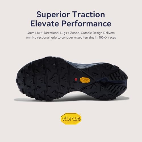 Image of KAILAS Men's FUGA EX 3 Trail Running Shoes Lightweight Slip Resistant Breathable Jogging Hiking Sneakers