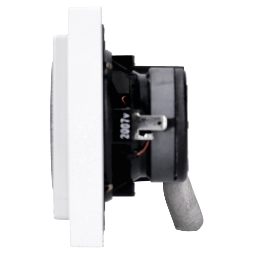 Busch-Jaeger UP-Radio-Set: 8217 U-101 Radio BTconnect DAB+ + 8252-84-101 Zentralscheibe Radio + 2x 8223 Lautsprecher+ 2x 8253-84 Zentralscheibe + 1723-184K 3-fach Rahmen, future linear Studioweiß