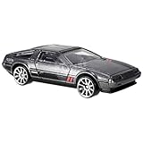 2014 Hot Wheels HW City Speed Team '81 Delorean DMC-12 (Grey with Black & Red Stripes on Sides and Hood) 33/250