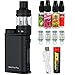Produktbild Riccardo Starterset, Eleaf iStick Pico Plus Riccardo Vape Kit, E-Zigaretten Set mit umfangreichem Zubehör ohne Nikotin, Liquids Made in Germany, schwarz