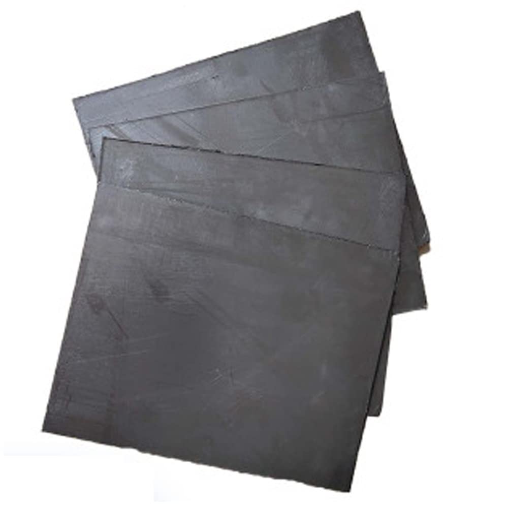 Lámina de grafito 200 x 250 mm de grosor 0.4 mm para juntas térmicas de automoción e industria