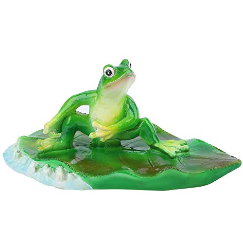 VBXCMLDPO Decoración de Estanque de Animales con Flores de Agua flotantes Artificiales, Adorno Flotante de Agua de Resina para jardín, Piscina y bañera, decoración de Paisaje de Verano Muy