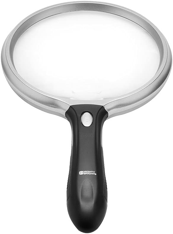 Mighty Bright 87610 Lighted 5" Round Magnifier