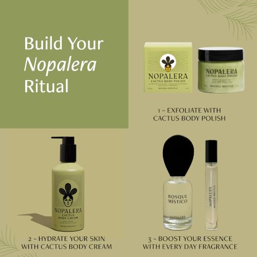 Image of Nopalera Cactus Body Scrub and Exfoliator, Bosque Mistico, 7 oz
