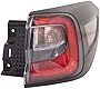 Garage-Pro Passenger Side, Outer Tail Light Compatible with 2020-2022 Subaru Outback Assembly, LED, Clear & Red Lens