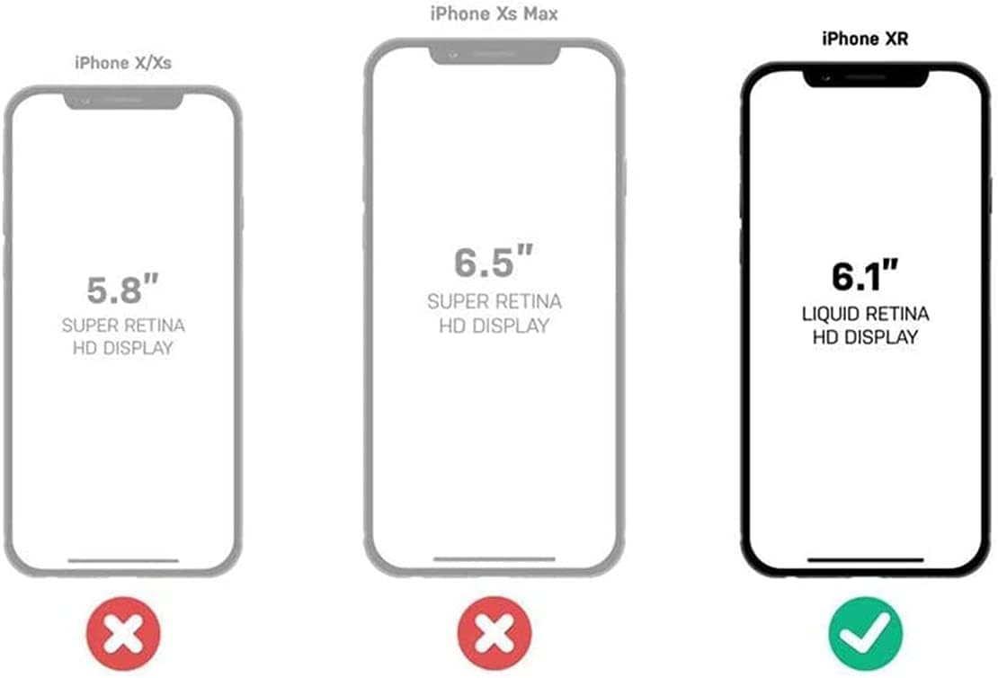 LifeProof FRĒ Series Waterproof Case for iPhone XR (Only) - with Cleaning Cloth - Non-Retail Packaging - Frost Bite (Orchid/Purple Wine/Fair Aqua)