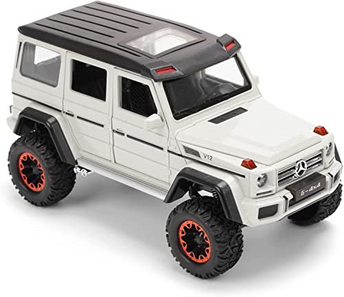 Image of Exclusive Alloy Metal Car 1:24 AMG G500 Diecast Metal Pullback Toy car with Openable Doors, Light Music Boys Gifts Toys for Kids [Green-Color As Per Stock]