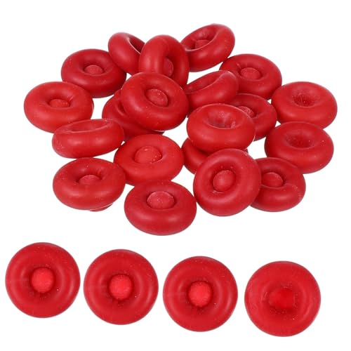 20 Tapas protectoras de látex para sellar masilla miniatura 1