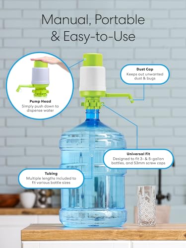 Image of Brio Universal Manual Drinking Water Pump (Green)