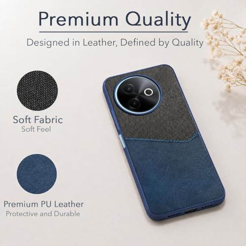 Image of Jkobi Back Cover Case for Vivo Y39 (Dual PU Leather Stitch | Professional Minimalist | Soft and Flexible)