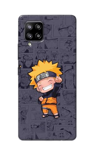 Image of PRINTFIDAA Printed Hard Back Cover Case for Samsung Galaxy M42 5G | Samsung Galaxy A42 5G Back Cover (Famous Anime Cartoon Character) -112