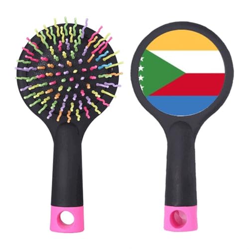 Brosse démêlante Comores coussin d'air brosse cheveux femme