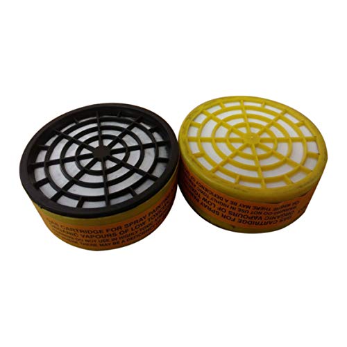 Galapagoz Replacement Filters Cartridges for Half Face Gas Spray Painting Mask Nose Organic