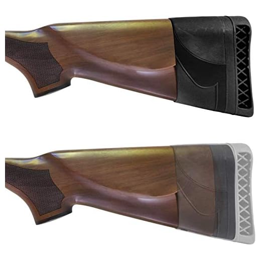 GUGULUZA Gun Butt Stock Recoil Pad for Hunting Shooting (Black)