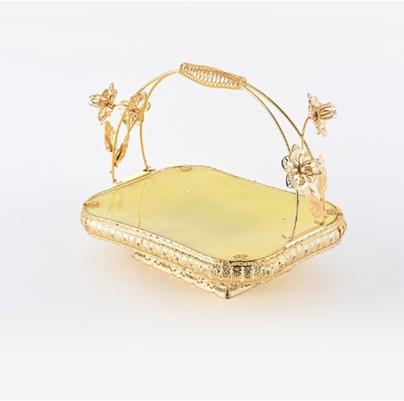 Lace Household Fruit Platter Ornament Retro Dim Sum Tray