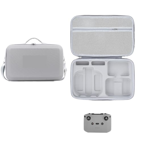 �݊���������܂�DJI Neo 2 �h���[�� & RC N3 ���M�@�ɑΉ� �ϏՌ��ی�L�������O�P�[�X �V�����_�[�X�g���b�v�t��(Grey logo)