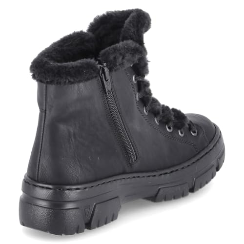 Rieker Damen Schnürstiefel Z7411-00 schwarz Gr. 38 – Ansicht 4