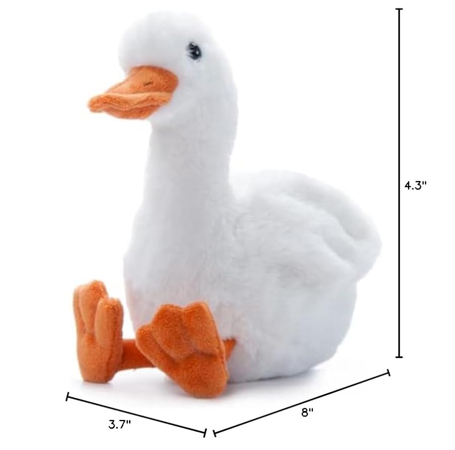 The Petting Zoo Floppy Duck Stuffed Animal Plushie, Gifts for Kids, Wild Onez Wildlife Animals, Duck Plush Toy 9 inches - image 9