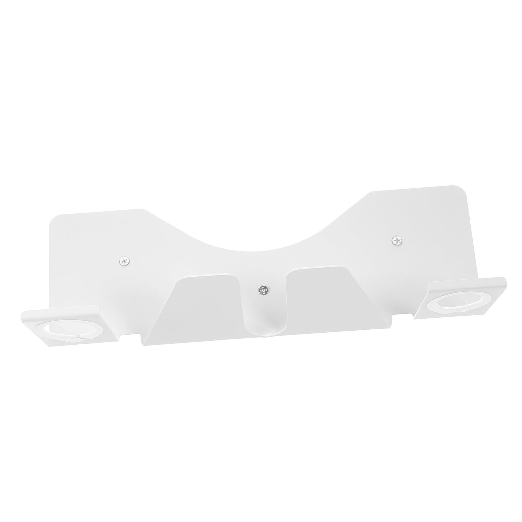 SHINEOFI Supporto da Parete in Ferro Bianco per Visori Vr e Controller Superficie Liscia Salvaspazio per Casa e Negozio