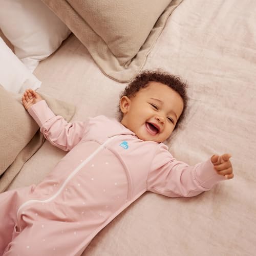 Image of Love to Dream Baby Sleep Suit Long Sleeve 1.0 TOG | Ultra-Soft Cotton for Stretch, Comfort & All-Night Warmth | Twinkle Powder Pink, 4 Years