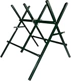 Sharellon Sawhorse with Chainsaw Holder for Log Cutting - Heavy Duty Steel Folding Saw Horse Stand Firewood Cutting - 260LBS Load Capacity