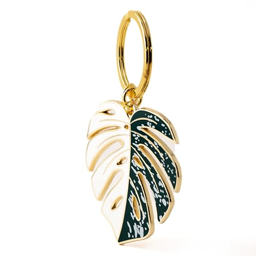 Porte-clés Monstera Deliciosa - Accessoire motif plantes taille Medium