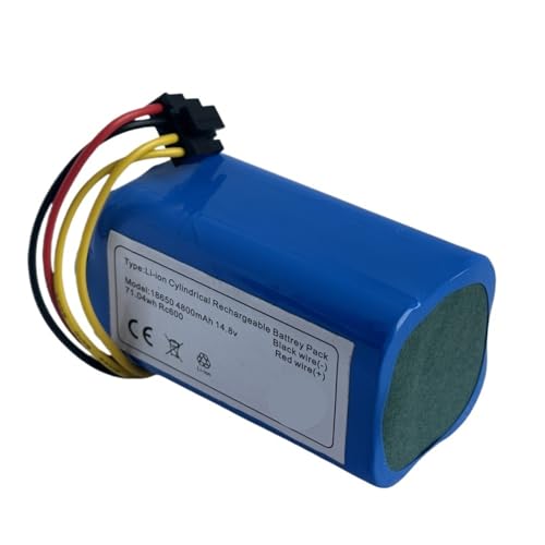 Batería de 4800 mAh con celdas 4ICR19/66 ml para duplicar el tiempo de limpieza en Conga 1390 2