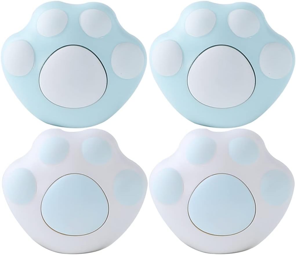 Wall Hook，Door Hook, Wall Hooks Wall Hooks for Hanging White Push Telescopic Cat Paw Hooks, Cute Girls Dormitory Sticky Hook, Traceless Wall Mount Scarf Hook, 2 Packs (Color : K, Size : Set)