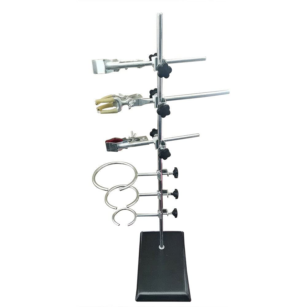 Statyw laboratoryjny 60 cm, wsparcie zacisku laboratoryjnego, płytka pręt zaciskowy, mufa, materiał statywu, uchwyt chłodnicy, żelazny zestaw