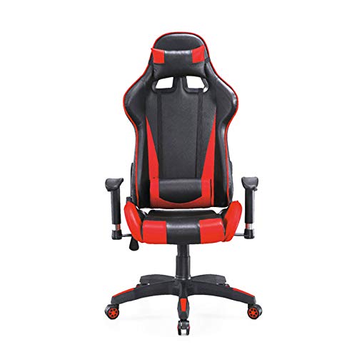Gaming Stuhl, Sessel Ergonomischer Stuhl, PC-Stuhl Computerstuhl Gaming Chair, Verstellbare Armlehne 135º Verstellbare Rücklehne, Hochdichter