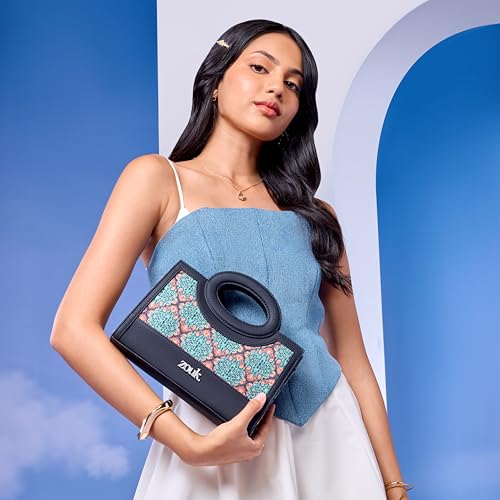 Image of ZOUK Zoe Sling Bag | Stylish Women's Crossbody Bags | Purse | Detachable Strap | Water-Resistant | Trendy Girls Side Bag | Compact & Chic