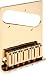 Fender American Series Modern Telecaster Electric Guitar Bridge - Gold
