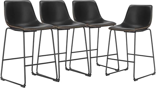 DUMOS 26 Inch Counter Height Stools