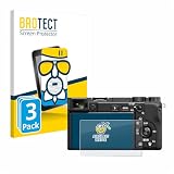 brotect Pellicola Vetro Opaca per Sony Alpha 6400A (3 Pezzi) Protezione Schermo [Anti-Riflesso, Durezza 9H]