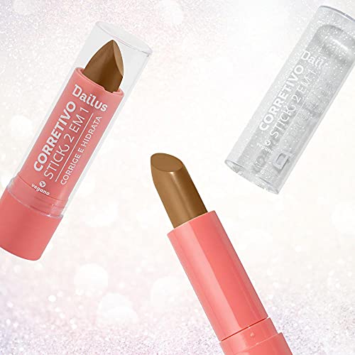 Corretivo Stick 2 em 1 D.8 Médio Dailus