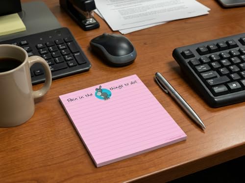 Image of Stonehouse Collection 4 Funny Notepad Assorted Pack - Great Gift Set - 4.25 x 5.5in - 50 Sheets Per Pad (Humorous Set #1)