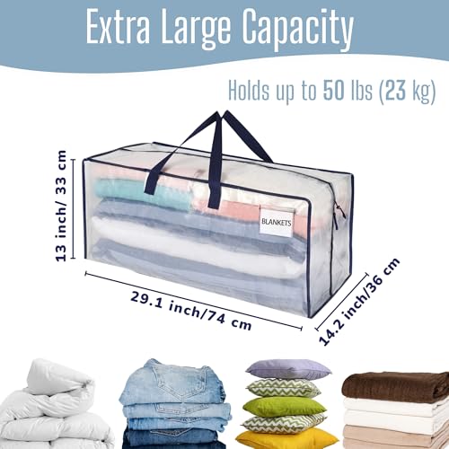 Image of VENO 2 Pack Heavy Duty Moving Bags with Backpack Straps, Zippers & Handles, Extra Large Packing Bags for College Dorm Essentials, Moving Supplies Alternative to Cardboard Moving Boxes