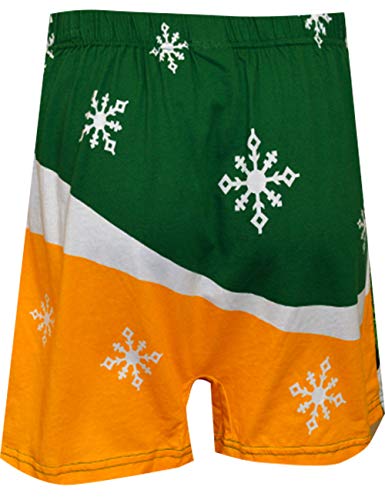 Briefly Stated Mens Buddy the Elf Cotton Headed Ninny Muggins Christmas Boxers2