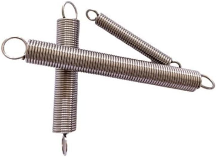 Dual Hook Tension Spring,Extension Spring, 5pcs Stainless Steel Tension Spring with Hook Extension Spring(6mm-0.7mm,50mm)