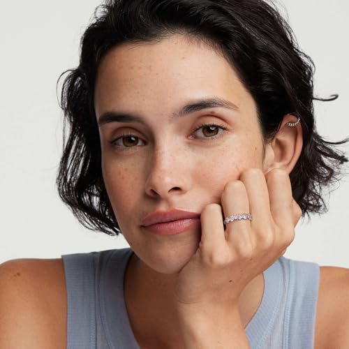 925 Sterling Silver Ring 18K Gold Plated Daisy Flower Ring Paved with Coloful Cubic Zirconia High Polished Sunflower Stacking Statement Wedding Band Ring3