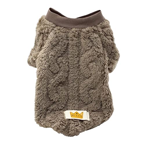 Manteau en laine pour petit chien et chat veste d'hiver UKKO