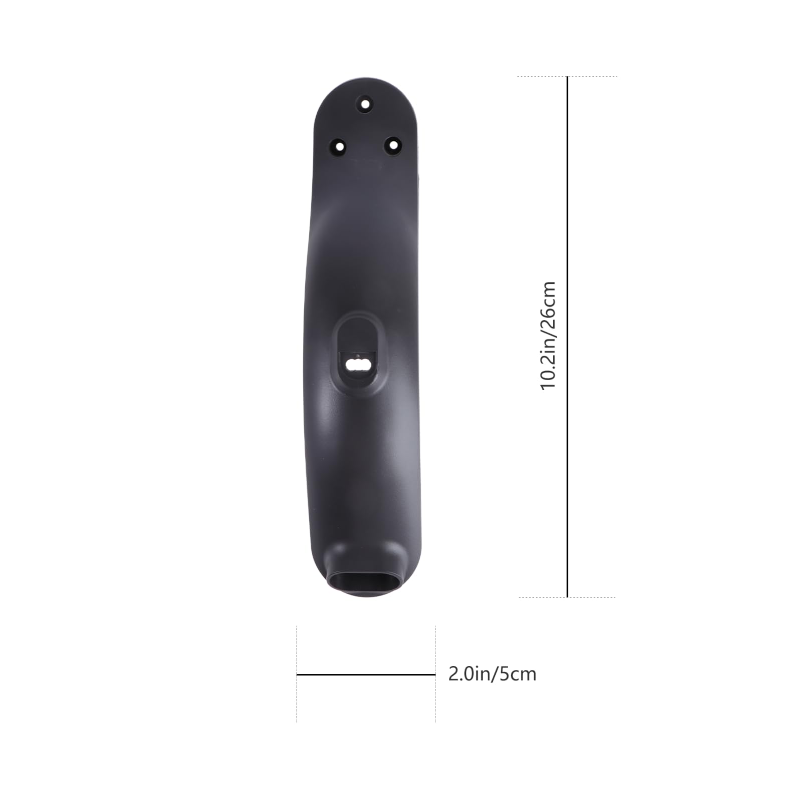 TOYANDONA Garde Boue Arrière pour Trottinette Électrique Accessoire de Remplacement Aux UV Facile à Installer Design Renforcé Parfait pour Conduite Sécurisée sous la Pluie