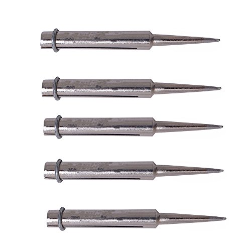 34% OFF on pke Nickel Plated Spade Thin Bit for 25 Watts Mobile Solder Iron (Set of 5)