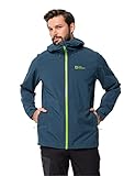 Für Wanderungen Jack Wolfskin Herren Highest Peak Jacket M Outdoorjacke, Dark sea, L