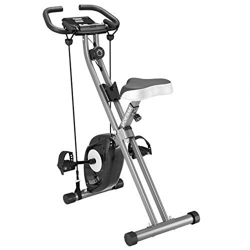 Sportana F-Bike Heimtrainer Eagle 2 Faltbar 10 Stufen 7 Sitzhöhen LCD...